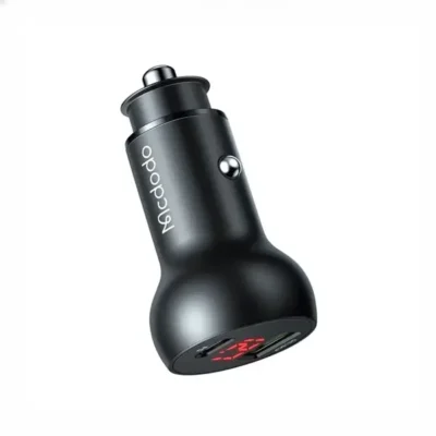 شارژر فندکی خودرو فست‌شارژ مک دودو MCDODO CC-7030 45W USB + Type-C Dual Ports Car Charger 2