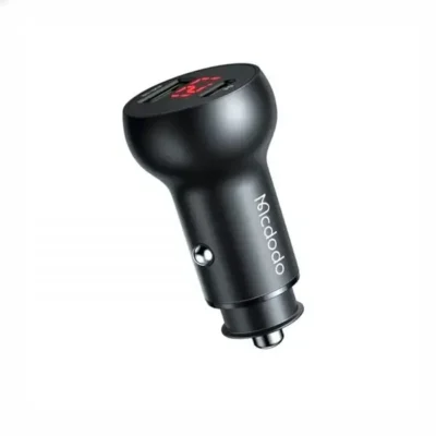 شارژر فندکی خودرو فست‌شارژ مک دودو MCDODO CC-7030 45W USB + Type-C Dual Ports Car Charger