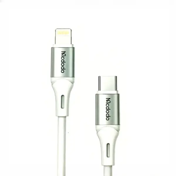کابل فست شارژ لایتنینگ به تایپ سی 1.2 متری مک دودو Mcdodo Type-C To Lightning PD Data Cable CA-186