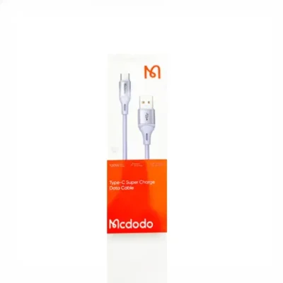 کابل فست شارژ تایپ سی 1.2 متری مکدودو Mcdodo Type-C Super Charge Data Cable CA-184 3