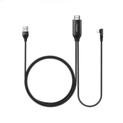 کابل تبدیل لایتنینگ به HDMI مک دودو 2 متر Mcdodo CA-6400 4K HD 90 Degree Elbow Design