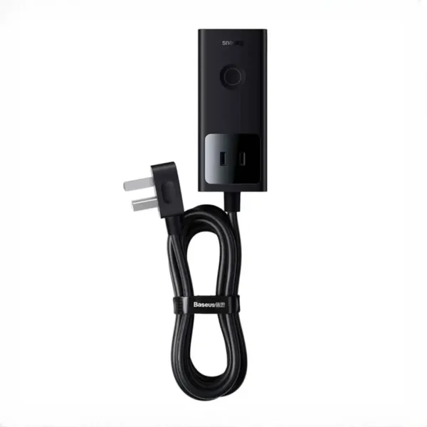 شارژر و چندراهی برق سوپر فست شارژ 30وات بیسوس Baseus PowerCombo 3AC+2U+1C PSLA000102