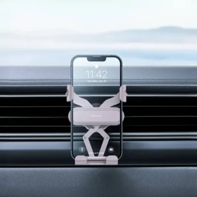 هولدر دریچه کولری بیسوس Baseus Stable Gravitational SUWX010001 Air Outlet Car Mount Holder 6