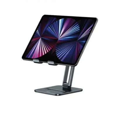 هولدر تبلت رومیزی بیسوس Baseus Desktop Biaxial Foldable Metal Stand for tablet LUSZ000113 5