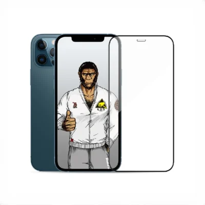 محافظ صفحه نمایش شیشه ای بولوئو آیفون BLUEO Antistatic Dustproof Temepered Glass Iphone 12/12 pro 2