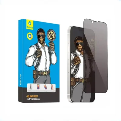 محافظ صفحه نمایش حریم شخصی بولوئو آیفون Blueo HD Anti-Peep Tempered Glass NBP11 XS/11 PRO MAX