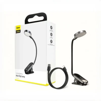 چراغ مطالعه گیره ای بیسوس Baseus Comfort Reading Mini Clip Lamp DGRAD-0G 3