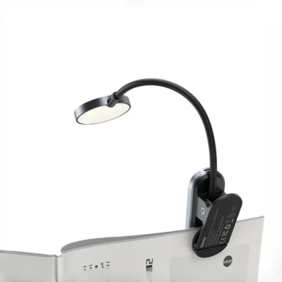 چراغ مطالعه گیره ای بیسوس Baseus Comfort Reading Mini Clip Lamp DGRAD-0G 4