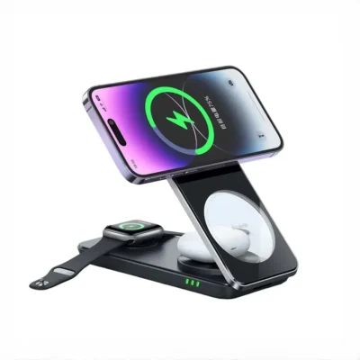 شارژر وایرلس 3 کاره مک دودو Mcdodo 3in1 Magnetic Wireless Charger CH-1151 4