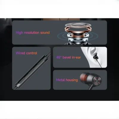 هندزفری سیمی لایتنینگ مک دودو Mcdodo Stereo Earphone Lightning HP-3480 6