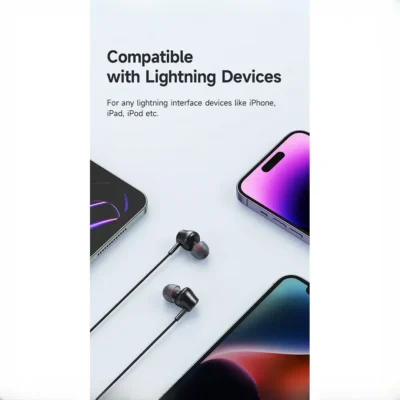 هندزفری سیمی لایتنینگ مک دودو Mcdodo Stereo Earphone Lightning HP-3480 7