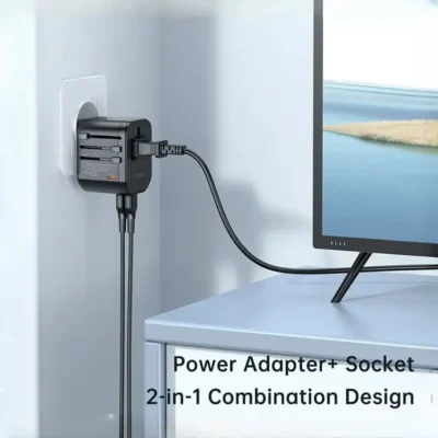 آداپتور دیواری فست شارژ مک دودو Mcdodo 20W PD Fast Charging Universal Travel Adapter CP-3471 4