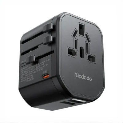 آداپتور دیواری فست شارژ مک دودو Mcdodo 20W PD Fast Charging Universal Travel Adapter CP-3471