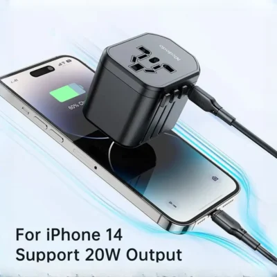 آداپتور دیواری فست شارژ مک دودو Mcdodo 20W PD Fast Charging Universal Travel Adapter CP-3471 6