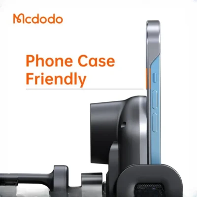 هولدر و شارژر وایرلس 15 وات مک دودو Mcdodo Dual Coil Wireless Charger Car Mount CH-1600 4