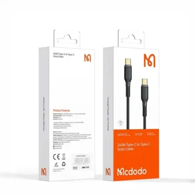 کابل تایپ سی به تایپ سی 240 وات مک دودو Mcdodo Type-C To Type-C CA-3310 9