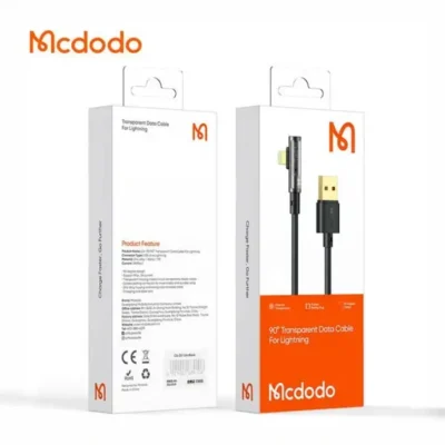 کابل شارژ لایتنینگ 1.2 متری مک دودو Mcdodo Lightning Transparent Data Cable CA-3510 2