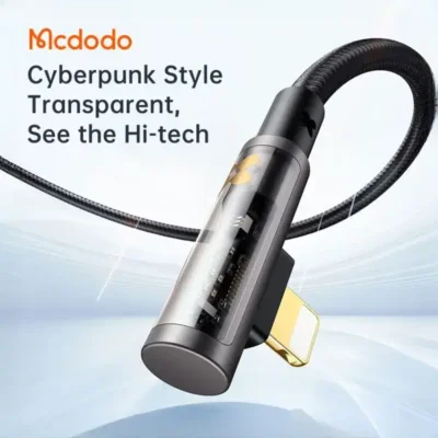 کابل شارژ لایتنینگ 1.2 متری مک دودو Mcdodo Lightning Transparent Data Cable CA-3510 8