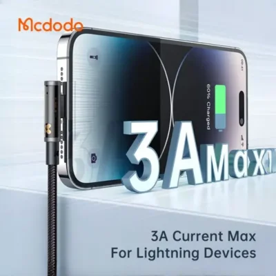 کابل شارژ لایتنینگ 1.2 متری مک دودو Mcdodo Lightning Transparent Data Cable CA-3510 9