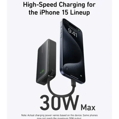 پاوربانک 30 وات 10000 انکر Anker Nano A1259 Power Bank 3