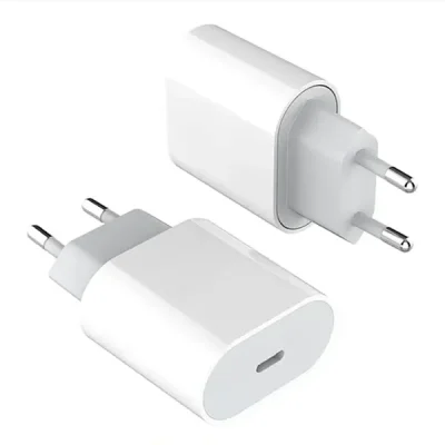 شارژر 20وات اورجینال اپل دو پین Apple 20W USB-C Power Adapter A2347 2