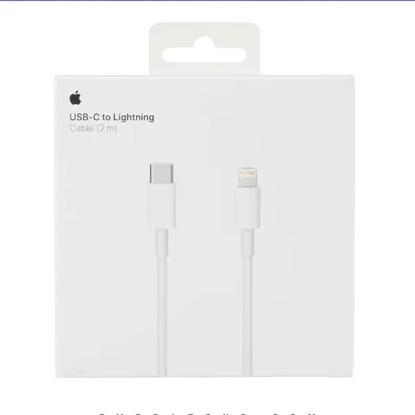 کابل شارژ تایپ سی به لایتنینگ اصل چین 1 متر آیفون Apple Lightning To Type-C Cable A2561