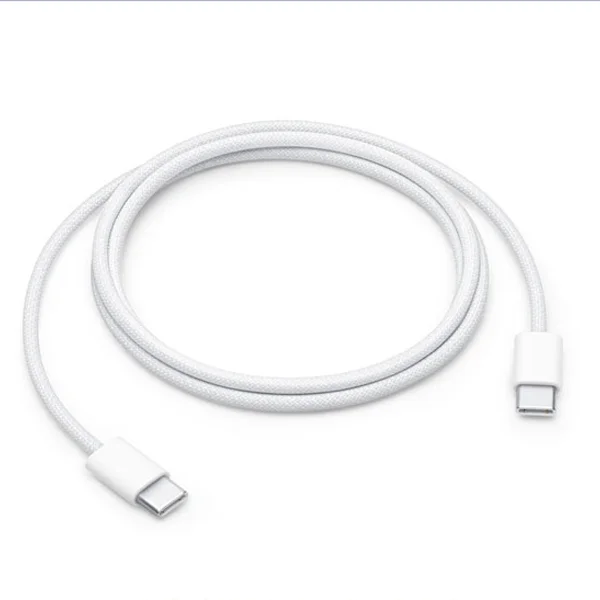 کابل شارژ دو سر تایپ سی 60 وات اصلی 1 متر با سوزن سیم کارت اپل Apple Charge Cable A2795