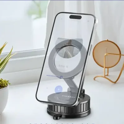 هولدر مگنتی وکیومی ارلدم Earldom Magnetic Suction Cup Holder EH342 5