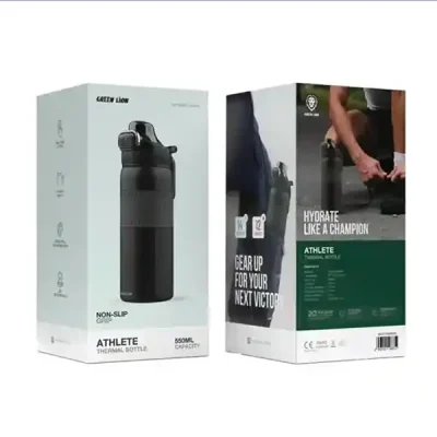 فلاکس ورزشی گرین لاین Green Lion Athlete Thermal Bottle GNATHTMBBK 2