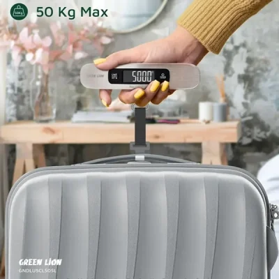 ترازوی دیجیتال چمدان گرین لاین GREEN LION LUGGAGE S CALE GNDLUSCL50SL 5