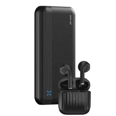 پاوربانک و ایرپاد گرین لاین Green Lion Power Bank and Earbud GNDUOL10TWS 1