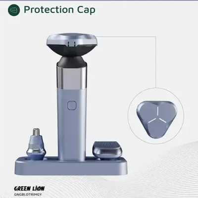 ماشین اصلاح 3 کاره گرین لاین Green Lion G-Blade Hair & Nose Trimmer Shaver GNGBLDTRIMGY 7