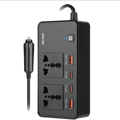 اینورتر 200 وات گرین لاین Green Lion 200W Car Inverter GNGC200CINBK