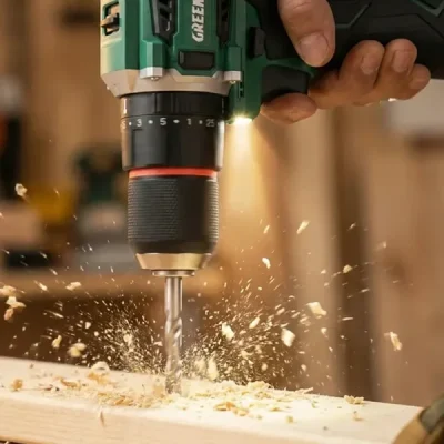 دریل چکشی شارژی گرین لاین Green Lion GD-15 Hammer Drill GNGD15D18V 2