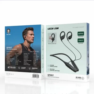 هندزفری بلوتوثی گردنی گرین لاین Green Lion Spirit Neckband GNNB12BAND 2