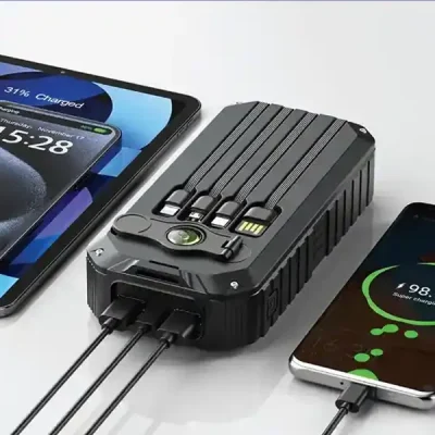 پاور بانک خورشیدی 20000 گرین لاین Green Lion Solar Mate Power Bank GNSOLM20PBK 3