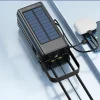 پاوربانک خورشیدی گرین لاین GREEN LION SOLAR X 80000MAH POWER BANK GNSOLXPB80BK