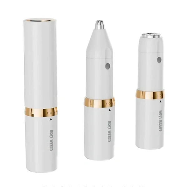 ماشین اصلاح دوکاره شارژی بانوان گرین لاین Green Lion 2 in 1 Lady Shaver GNTM60LDYSHWH