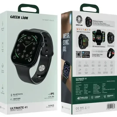 ساعت هوشمند 1.75 اینچ گرین لاین Green Lion Ultimate 41 GNULTMTSM41BK 2