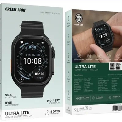 ساعت هوشمند گرین لاین GREEN LION ULTRA LITE SMART WATCH GNULTRLTESW 3