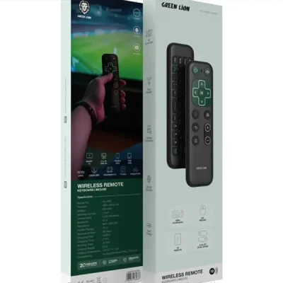 ریموت کنترل بی سیم گرین لاین Green Lion Remote Keyboard and Mouse GNWIRKYMS5BK 4