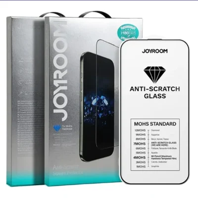 گلس شیشه ای آیفون 17 جویروم JOYROOM Tempered Glass for iPhone 17 JR-MQS0567 3