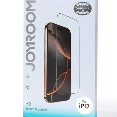 گلس شیشه ای آیفون 17 جویروم JOYROOM iPhone 17 Silk Printing JR-MQS0605 2