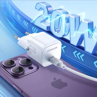 آداپتور شارژ 20 واتی جویروم Joyroom Mini PD Fast Charger JR-TCF02 5