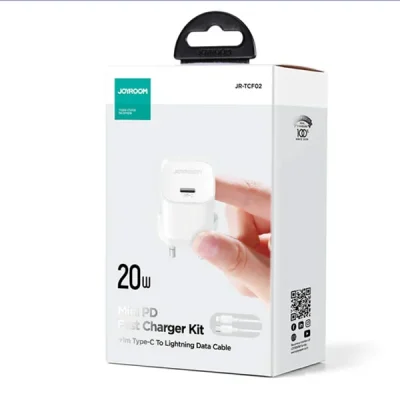 آداپتور شارژ 20 واتی جویروم Joyroom Mini PD Fast Charger JR-TCF02 2