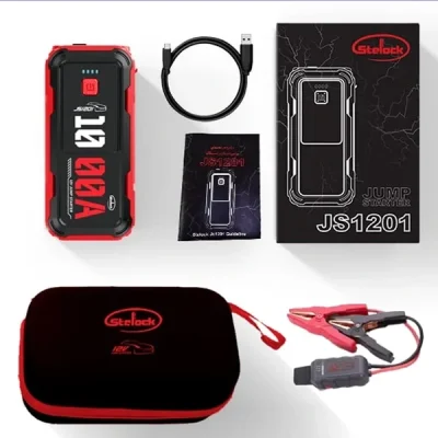 جامپ استارتر استیلاک مدل Stelock JS1201 jump starter 4