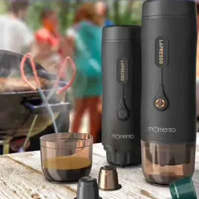 اسپرسوساز قابل حمل لپرسو LePresso Momento 2.0 Espresso Maker LPPESSMBK 4