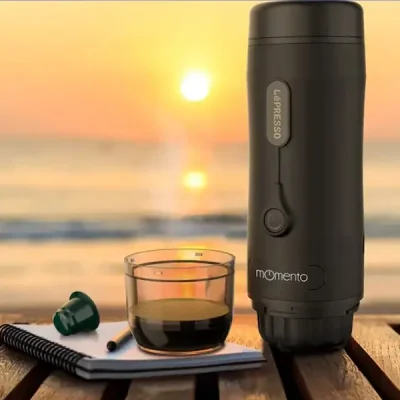 اسپرسوساز قابل حمل لپرسو LePresso Momento 2.0 Espresso Maker LPPESSMBK 3