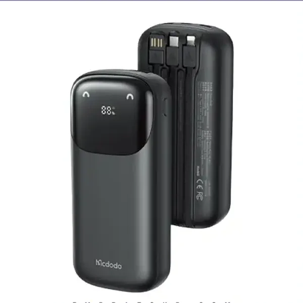 پاوربانک 22.5 وات 20000 با کابل متصل مک دودو Mcdodo EmoPower Bank MC-853