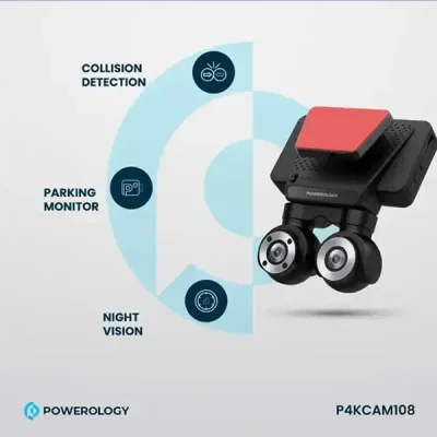 دوربین ثبت وقایع پاورولوژی Powerology Dash Camera P4KCAM108 5